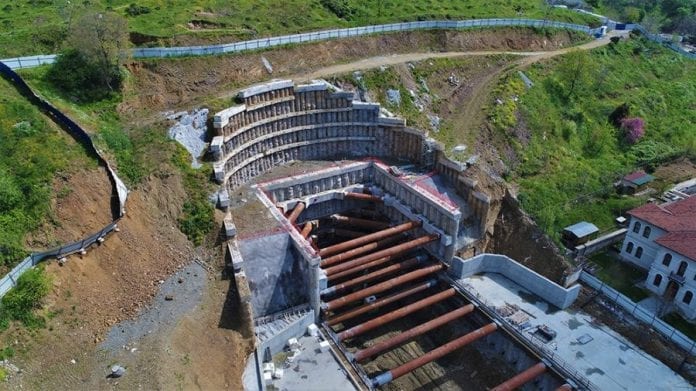 İstanbul Havalimanı Metro Hattı İnşaatı Devam Ediyor İstanbul Havalimanı Metro Hattı İnşaatı Devam Ediyor