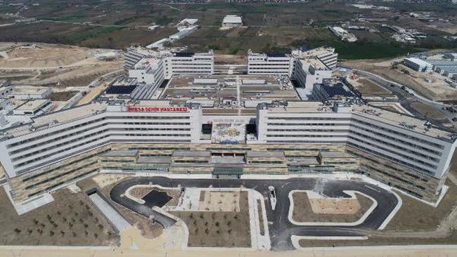 Bursa Şehir Hastanesi'nin Yüzde 94'ü Tamamlandı Bursa Şehir Hastanesi'nin Yüzde 94'ü Tamamlandı