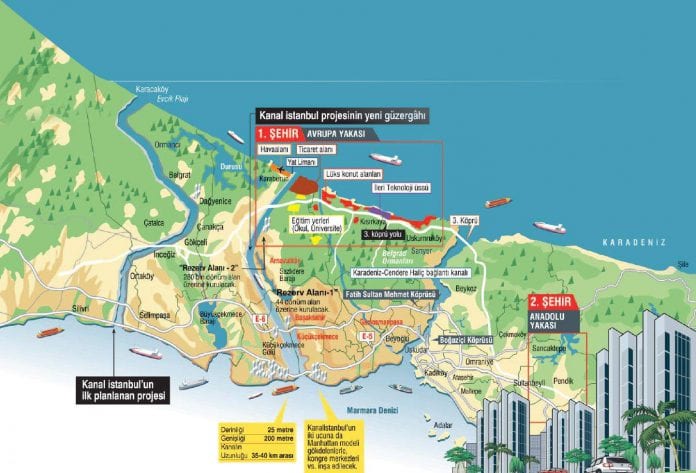 Kanal İstanbul'un Detayları Ortaya Çıktı Kanal İstanbul'un Detayları Ortaya Çıktı