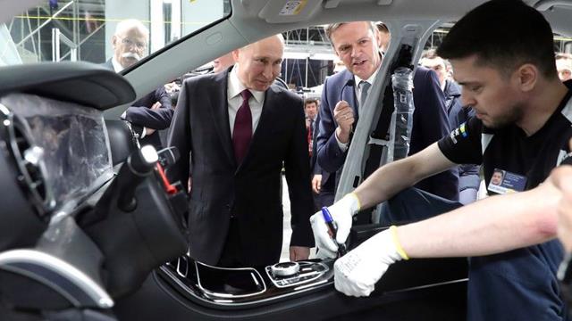 Türk Şirket Yaptı! Putin Fabrikayı Açtı Türk Şirket Yaptı! Putin Fabrikayı Açtı