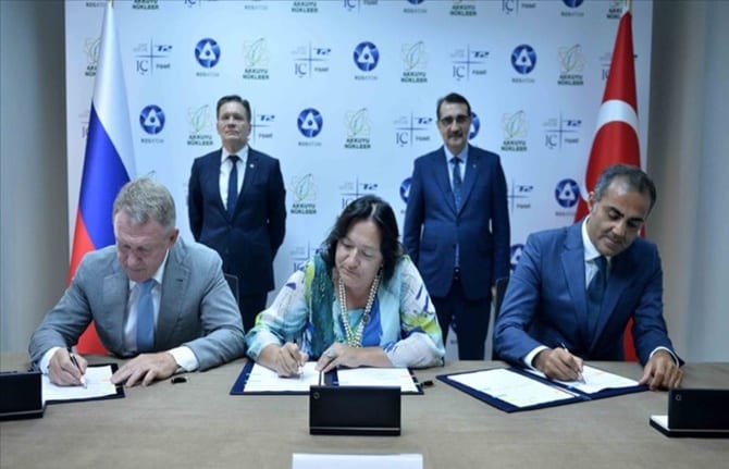 Akkuyu Akkuyu Nükleer AŞ ile Türk-Rus Ortak Girişimi Arasında Sözleşme