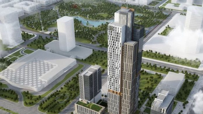 t25_050720191559389039015 Taşkent’te 215 Metrelik Gökdelen Yapacak