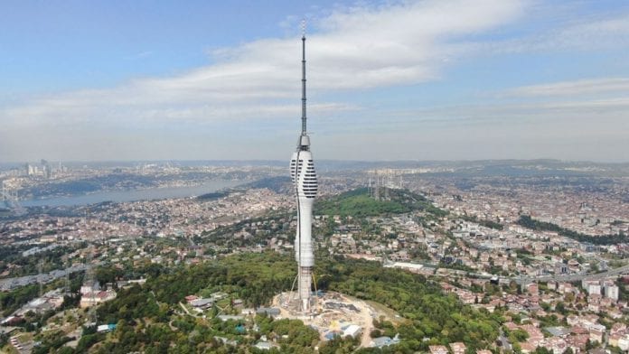 Çamlıca Televizyon Kulesi'nde Sona Yaklaşılıyor Çamlıca Televizyon Kulesi'nde Sona Yaklaşılıyor