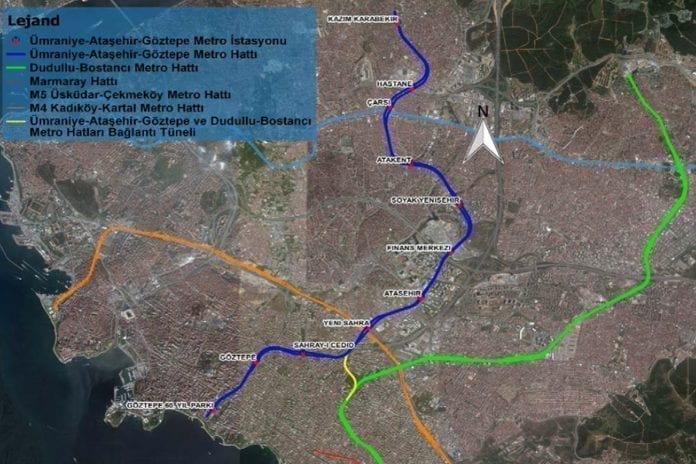 Ümraniye Göztepe Metro Hattı Projesi İçin Tünel Kazı Çalışmaları Başladı! Ümraniye Göztepe Metro Hattı Projesi İçin Tünel Kazı Çalışmaları Başladı!