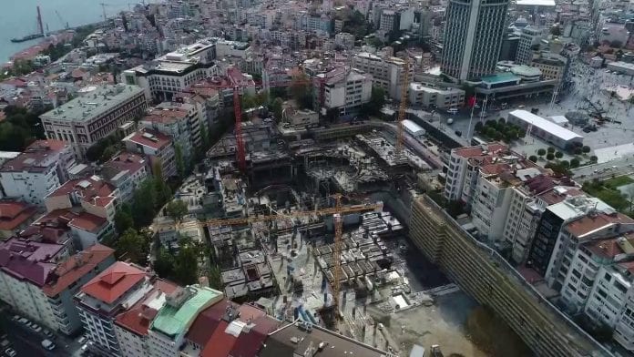 Dev Projede Son Durum Havadan Görüntülendi Dev Projede Son Durum Havadan Görüntülendi