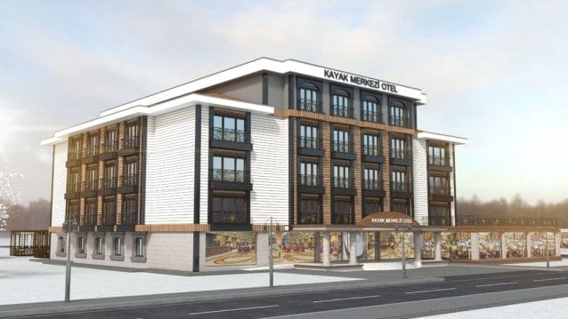 Kayak Merkezi'ne Otel Geliyor! Kayak Merkezi'ne Otel Geliyor!