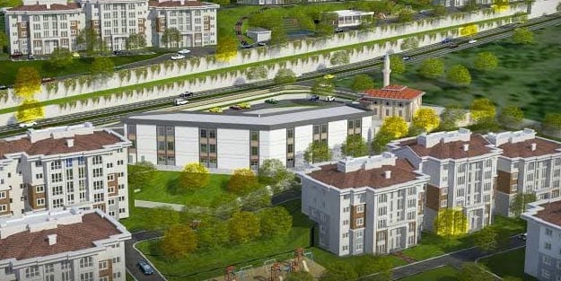 Kahramanmaraş'ta Sosyal Konut İnşa Ediliyor Kahramanmaraş'ta Sosyal Konut İnşa Ediliyor