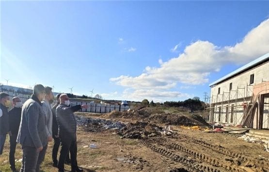 Spor Kompleksi Çalışmaları Başladı Spor Kompleksi Çalışmaları Başladı
